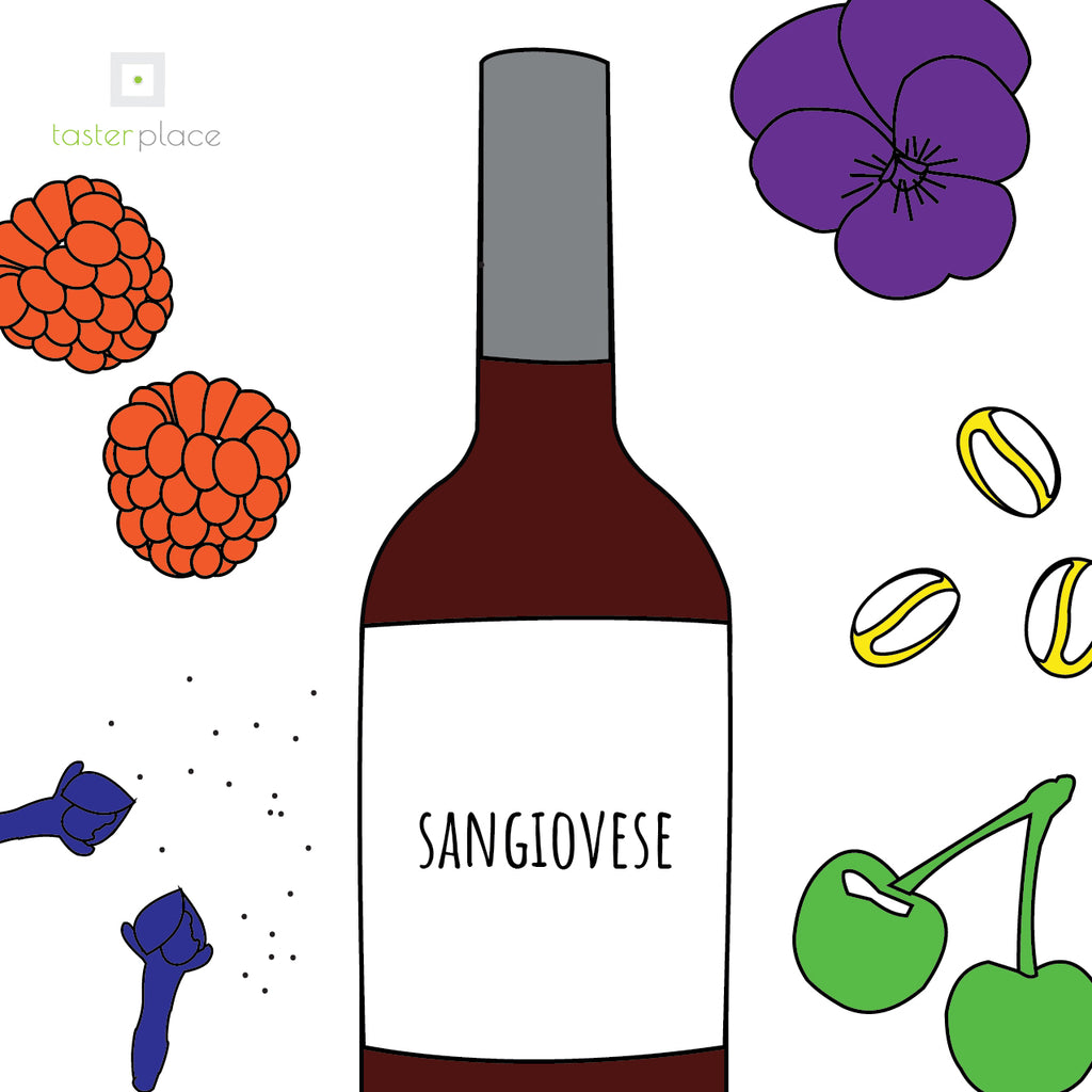 Il Sangiovese, il vino di punta Italiano.