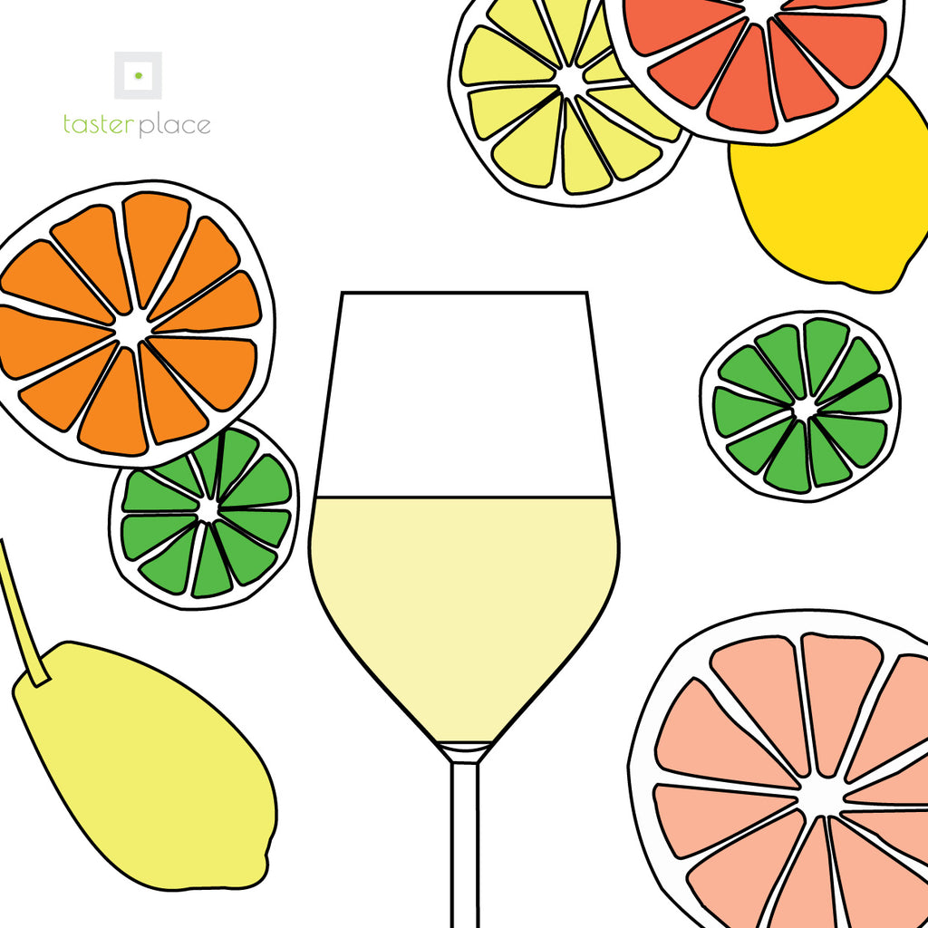 Limone, cedro, arancia, bergamotto. I sentori di agrumi nei vini bianchi.