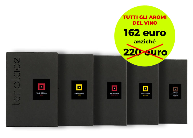 5 Confezioni AROMI del VINO